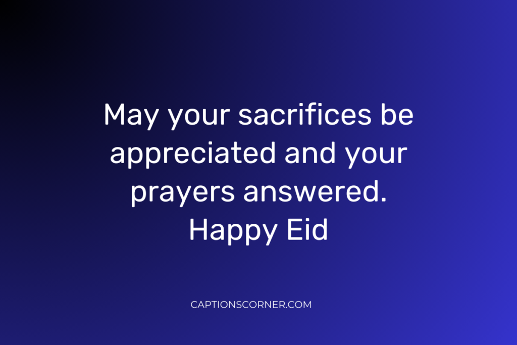 Captions for Eid al-Adha Post