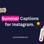 Summer Captions for Instagram