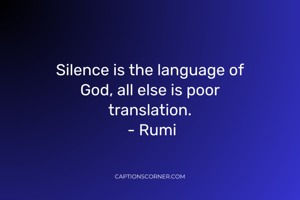 silence quotes