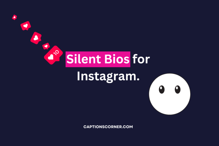 silent bios for Instagram