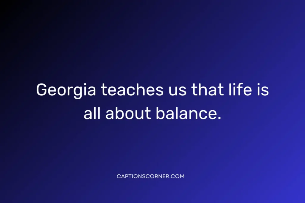 Georgia quotes