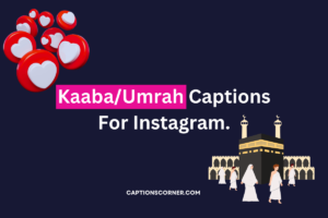 Umrah captions for Instagram